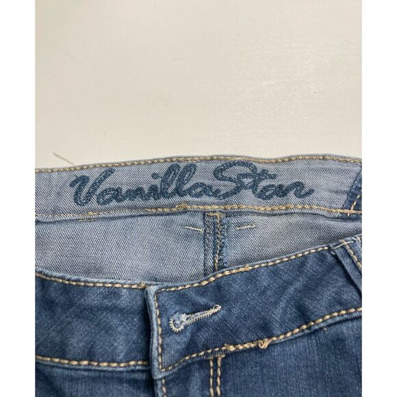 VANILLA‎ STAR, Women’s Jeans, Blue, Size 18, 3 Star Rivets on back - Picture 5 of 6